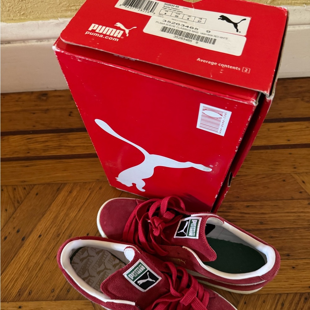 Red Suede Classic Puma - Picture 5 of 5